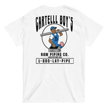 Load image into Gallery viewer, Blue Himothy Cartelll Boys Work T-Shirt
